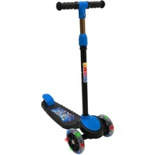 AyrStore Buğz Swing Scooter Mavi Işıklı