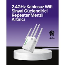 AyrStore Buğz Wps Destekli 2.4ghz + 5ghz Wifi Sinyal Güçlendirici