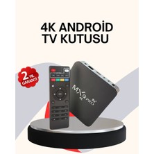 AyrStore Buğz 4K Android Tv Box – Akıllı Medya Oynatıcı, 2gb Ram, 16GB Hafıza, Wi-Fi Destekli
