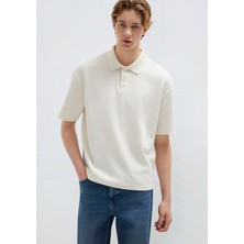 Mavi Ekru Polo Tişört 0613177-70056