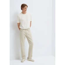 Mavi Lisbon Ekru Gabardin Pantolon 0010039-A3058