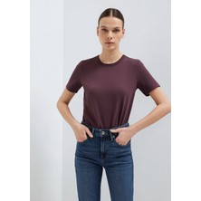 Mavi Bordo Basic Tişört 1614067-70223