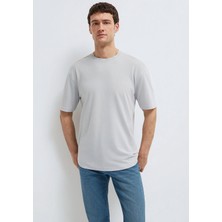 Mavi Soft-Premium Açık Mavi (Tencel™) Liyosel Karışımlı Tişört 0613468-70802