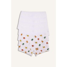 DeFacto Yiyecek Baskılı Penye 5'li Boxer Erkek Çocuk G8556A826SP