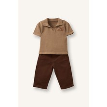 DeFacto Gabardin 2'li Takım Erkek Bebek G8763A526SM
