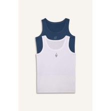 DeFacto Uzay Baskılı 2li Atlet Erkek ÇOCUK H0700A826SP