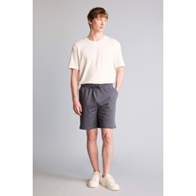 DeFacto Slim Fit Cepli Pamuklu Basic Bermuda Şort W1105AZ26SM
