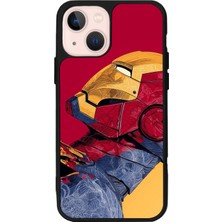 iPhone 15 Uyumlu  Iron Man ( Demir Adam ) Tasarımlı Glossy Premium Kılıf