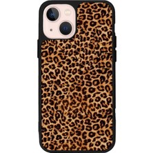 iPhone 15 Uyumlu Leopar Tasarımlı Glossy Premium Kılıf