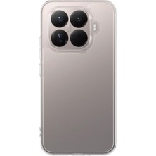 Case World Caseworld Xiaomi Mi 15T Pro ile Uyumlu Kapak Kamera Korumalı Süper Silikon Şeffaf Kılıf