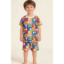 Slatco Kids Slatco Erkek Çocuk Yazlık Takım Patch Desen