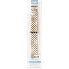 Lims Store Newface Apple Watch 42MM Karo Motif Kordon - Mavi