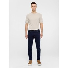 Back And Bond Normal Bel Normal Paça Slim Fit Mavi Erkek Pantolon B34T35004
