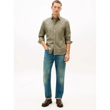 Tommy Hilfiger Yeşil Erkek Gömlek MW0MW42571MSH_BEDFORD Rf Shırt