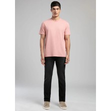 Lee Cooper Yuvarlak Yaka Pudra Erkek T-Shirt 262 Lcm 242001 Baselo Pudra