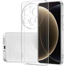 Case World Caseworld Xiaomi Mi 15 Ultra ile Uyumlu Kapak Kamera Korumalı Süper Silikon Şeffaf Kılıf