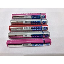 Faber-Castell Faber Castell Grip Min 0,7 2b 60 mm 120'LI Tüp 5 Adet(2 Pembe 2 Gri 1 Kırmızı)