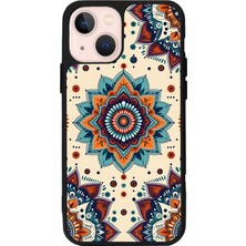 iPhone 15 Plus Uyumlu Mandaal Tasarımlı Glossy Premium Kılıf