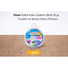 Negok Ozon Askılı Koku Giderici Blok 50 gr Tuvalet ve Banyo Koku Önleyici 1 Adet