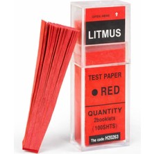 Labolist Turnusol Kağıdı Kırmızı