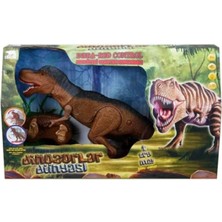 İsmiyle Al Ismiyl Crazoo Infrared Kumandalı Sesli ve Işıklı Hareketli Dinozor 255669