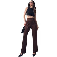 Palazzo Pantolon- Kahverengi