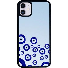 iPhone 11 Uyumlu Nazar Tasarımlı Glossy Premium Kılıf