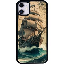 iPhone 11 Uyumlu Korsan Tasarımlı Glossy Premium Kılıf