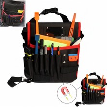 Fantastik Store Profesyonel Araç Kaplama Cam Filmi Alet Bel Çantası Oxford Kumaş Mıknatıslı Büyük