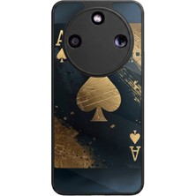 Honor Magic 8 Lite Uyumlu Kart Tasarımlı Glossy Premium Kılıf