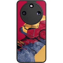 Honor Magic 8 Lite Uyumlu  Iron Man ( Demir Adam ) Tasarımlı Glossy Premium Kılıf
