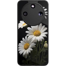 Honor Magic 8 Lite Uyumlu Papatya Tasarımlı Glossy Premium Kılıf