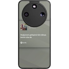 Honor Magic 8 Lite Uyumlu Sarki Sozleri Tasarımlı Glossy Premium Kılıf