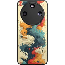 Honor Magic 8 Lite Uyumlu Abstract Tasarımlı Glossy Premium Kılıf