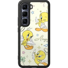 Infinix Hot 60 Pro Plus Uyumlu Tweety Tasarımlı Glossy Premium Kılıf