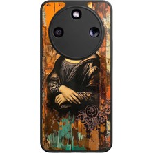 Honor Magic 8 Lite Uyumlu Monalisa Tasarımlı Glossy Premium Kılıf