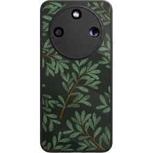 Honor Magic 8 Lite Uyumlu Botanik Tasarımlı Glossy Premium Kılıf