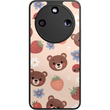 Honor Magic 8 Lite Uyumlu Ayı Tasarımlı Glossy Premium Kılıf