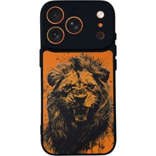 iPhone 17 Pro Max Uyumlu Aslan Tasarımlı Glossy Premium Kılıf