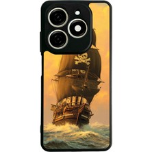 Tecno Spark 20 Uyumlu Korsan Tasarımlı Glossy Premium Kılıf