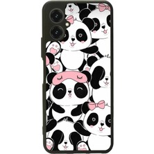 Omix X3 Uyumlu Panda Tasarımlı Glossy Premium Kılıf