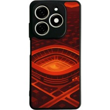 Tecno Spark 20C Uyumlu Aslan Tasarımlı Glossy Premium Kılıf