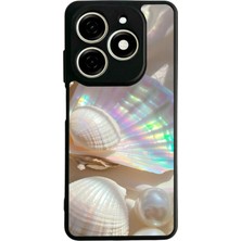 Tecno Spark 20 Uyumlu  Inci Tasarımlı Glossy Premium Kılıf