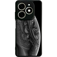 Tecno Spark 20 Uyumlu Ay Tasarımlı Glossy Premium Kılıf