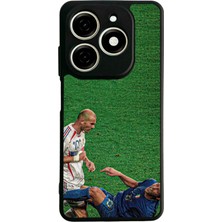 Tecno Spark 20 Uyumlu Zidane Tasarımlı Glossy Premium Kılıf