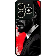 Tecno Spark 20C Uyumlu Johnwick Tasarımlı Glossy Premium Kılıf