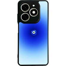 Tecno Spark 20 Uyumlu Nazar Tasarımlı Glossy Premium Kılıf