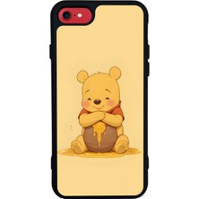 iPhone Se Uyumlu Winnie Tasarımlı Glossy Premium Kılıf