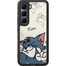 Infinix Hot 60 Pro Plus Uyumlu Tom And Jerry Tasarımlı Glossy Premium Kılıf