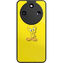 Bg Aksesuar Honor Magic 8 Lite Uyumlu Tweety Tasarımlı Glossy Premium Kılıf